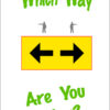Which Way Are You Going?